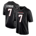 H.Texans #7 CJ Stroud Player Carbon Black Fashion Home Game Ldoa Stitched Jerseys