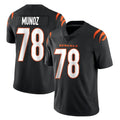 C.Bengals #78 Anthony Munoz Player Black Vapor Untouchable Limited Home Game Ldoa Stitched Jerseys