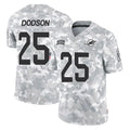 M.Dolphins #25 Tyrel Dodson Player Arctic Camo Salute To Service Limited Game Ldoa Stitched Jerseys