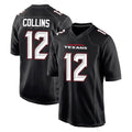 H.Texans #12 Nico Collins Player Carbon Black Fashion Home Game Ldoa Stitched Jerseys