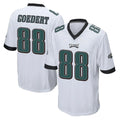 P.Eagles #88 Dallas Goedert Player White Home Game Ldoa Stitched Jerseys