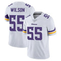 M.Vikings #55 Eric Wilson Player White Limited Vapor Untouchable Home Game Ldoa Stitched Jerseys