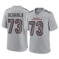 A.Cardinals #73 Isaac Seumalo Player Gray Atmosphere Fashion Home Game Ldoa Stitched Jerseys