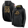 C.Bengals #90 Kris Jenkins Jr Player Black Salute to Service Pullover Hoodies Limited Ldoa Stitched Jerseys