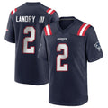 NE.Patriots #2 Harold Landry III Player Navy Home Game Ldoa Stitched Jerseys