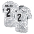 H.Texans #2 Calen Bullock Player Arctic Camo Salute To Service Limited Game Ldoa Stitched Jerseys