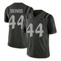 NY.Jets #44 Jamien Sherwood Player Green Limited 2025 Rivalries Collection Home Game Ldoa Stitched Jerseys