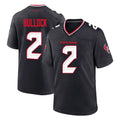 H.Texans #2 Calen Bullock Player Navy Team Home Game Ldoa Stitched Jerseys