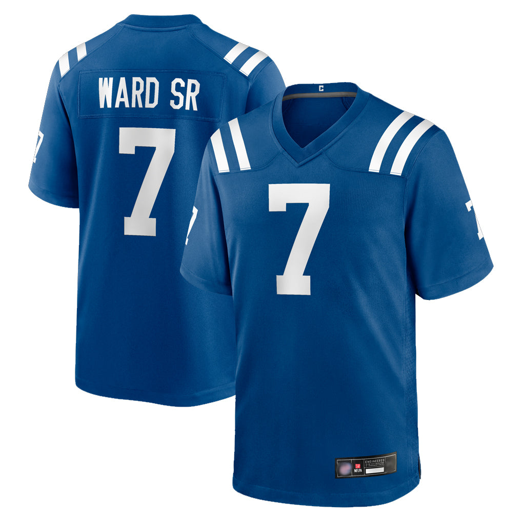 IN.Colts #7 Charvarius Ward Sr. Player Royal Home Game Ldoa Stitched Jerseys