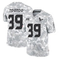 H.Texans #39 Henry To'oTo'o Player Arctic Camo Salute To Service Limited Game Ldoa Stitched Jerseys