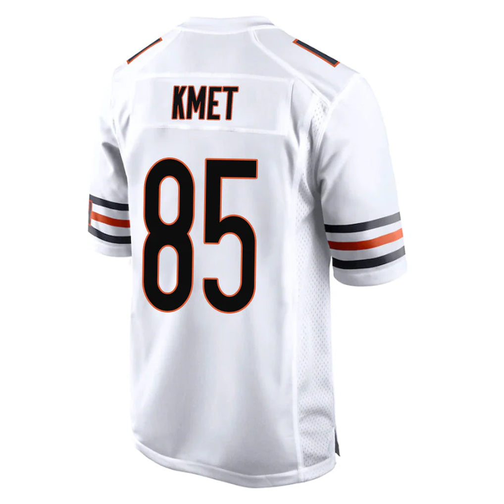 C.Bears #85 Cole Kmet Player White Home Game Ldoa Stitched Jerseys