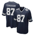 D.Cowboys #87 Jake Ferguson Player Navy Home Game Ldoa Stitched Jerseys