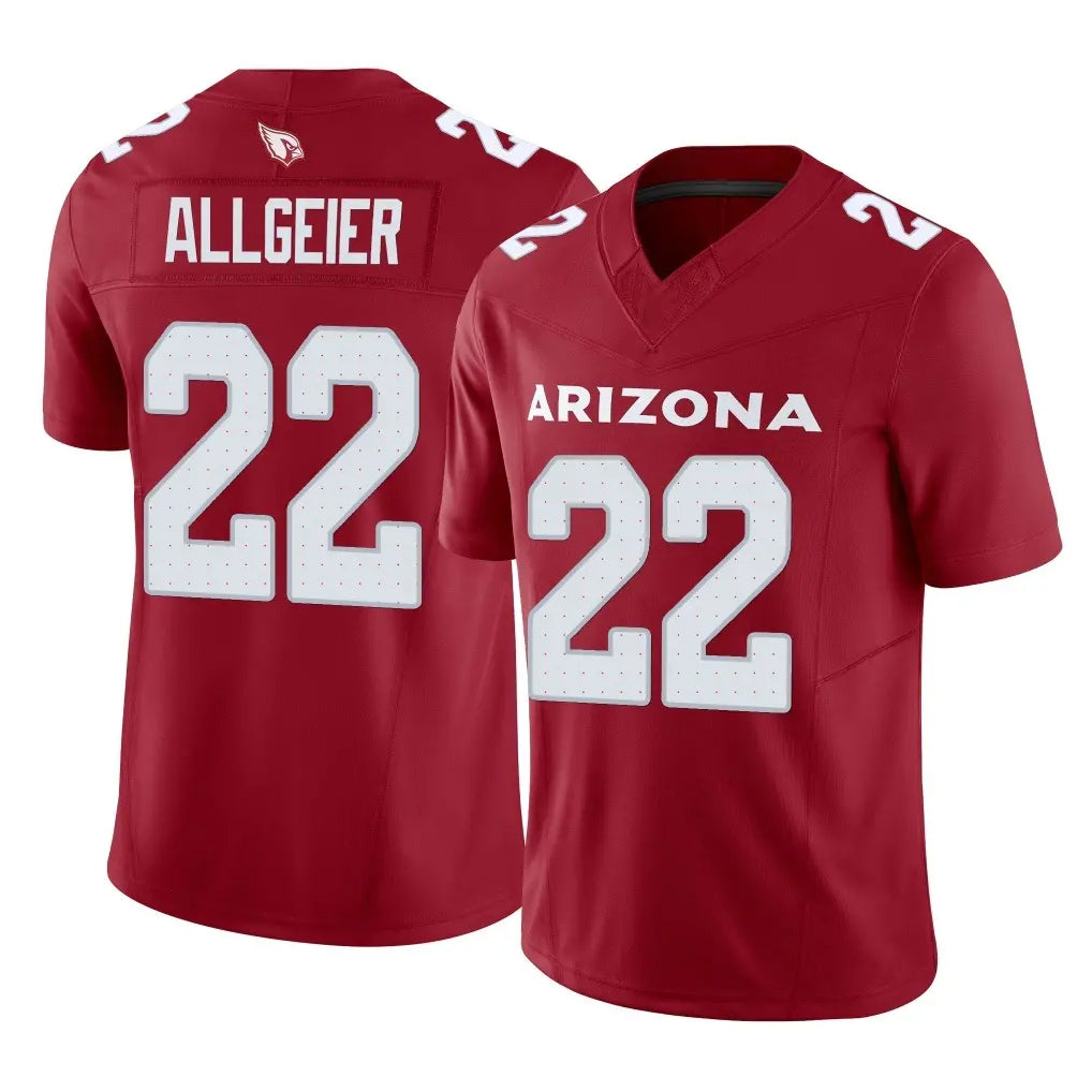A.Cardinals #22 Tyler Allgeier Player Cardinal Vapor F.U.S.E. Limited Home Game Ldoa Stitched Jerseys