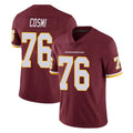 W.Commanders #76 Sam Cosmi Player Burgundy Limited Team Color Vapor Untouchable Home Game Ldoa Stitched Jerseys