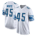 D.Lions #45 Devin White Player White Home Game Ldoa Stitched Jerseys