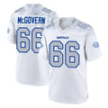 B.Bills #66 Connor McGovern Player White Rivalries Collection Game Xdoa Stitched Jerseys