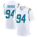 LA.Chargers #94 Dalvin Tomlinson Player White Home Game Ldoa Stitched Jerseys