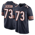C.Bears #73 Jonah Jackson Player Navy Home Game Ldoa Stitched Jerseys