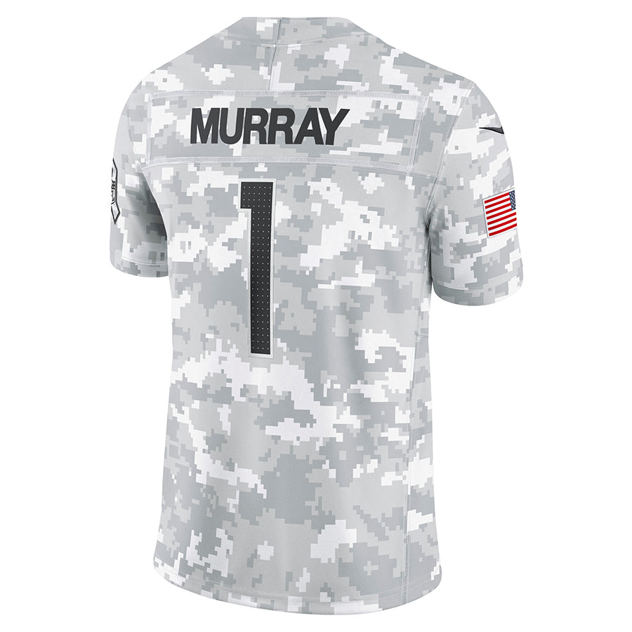 A.Cardinals #1 Kyler Murray Player Camo Salute to Service Limited Home Ldoa Stitched Jerseys