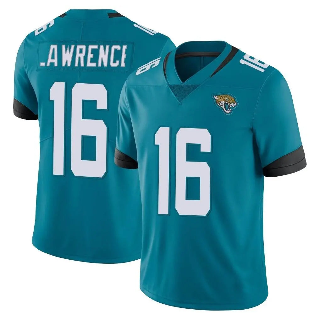 J.Jaguars #16 Trevor Lawrence Player Teal Vapor Untouchable Limited Home Game Ldoa Stitched Jerseys