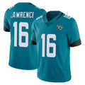 J.Jaguars #16 Trevor Lawrence Player Teal Vapor Untouchable Limited Home Game Ldoa Stitched Jerseys