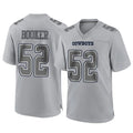 D.Cowboys #52 Tyler Booker Player Gray Atmosphere Fashion Home Game Ldoa Stitched Jerseys