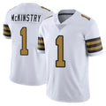 NO.Saints #1 Kool-Aid McKinstry Player White Limited Color Rush Home Game Ldoa Stitched Jerseys