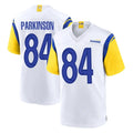 LA.Rams #84 Colby Parkinson Player White Home Game Ldoa Stitched Jerseys