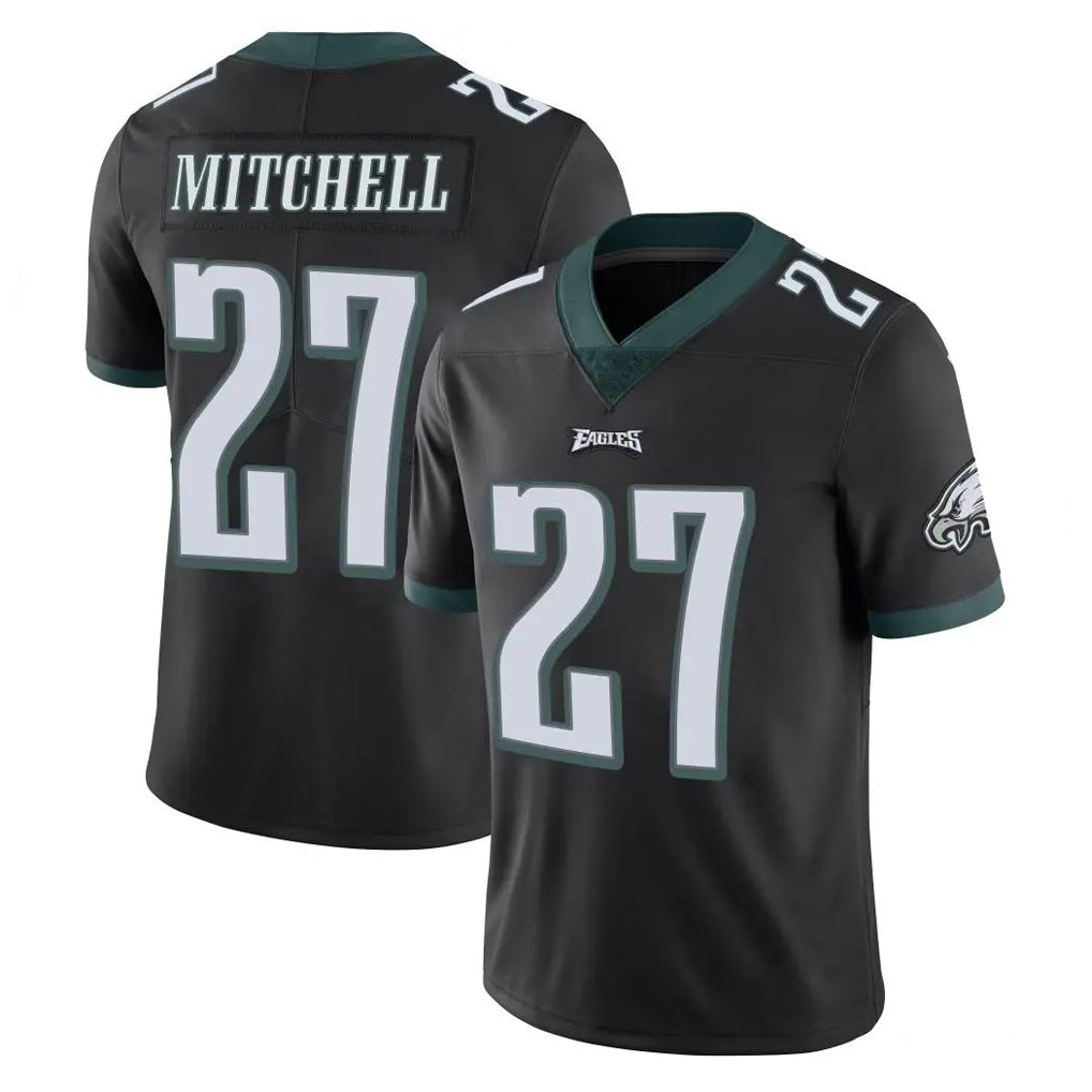 P.Eagles #27 Quinyon Mitchell Player Black Limited Vapor Untouchable Home Game Ldoa Stitched Jerseys
