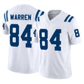 IN.Colts #84 Tyler Warren Player White Limited Vapor F.U.S.E. Home Game Ldoa Stitched Jerseys