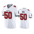 TB.Buccaneers #50 Vita Vea Player White Limited Vapor Untouchable Home Game Ldoa Stitched Jerseys