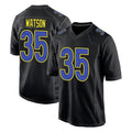 LA.Rams #35 Jaylen Watson Player Black Fashion Limited Home Game Ldoa Stitched Jerseys