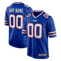 Custom B.Bills Royal Home Game Any Name & Numbers Ldoa Stitched Jerseys