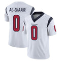 H.Texans #0 Azeez Al-Shaair Player White Limited Vapor Untouchable Home Game Ldoa Stitched Jerseys