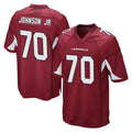 A.Cardinals #70 Paris Johnson Jr. Player Cardinal Home Game Ldoa Stitched Jerseys