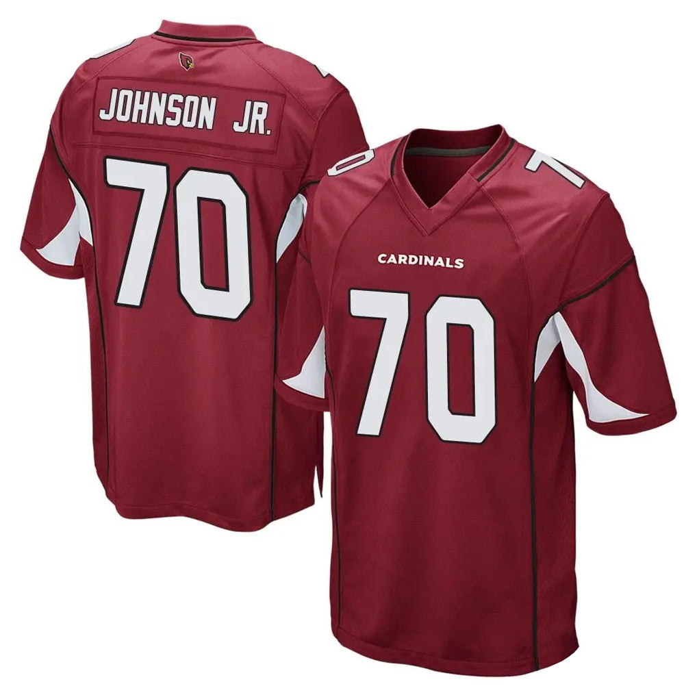 A.Cardinals #70 Paris Johnson Jr. Player Cardinal Home Game Ldoa Stitched Jerseys