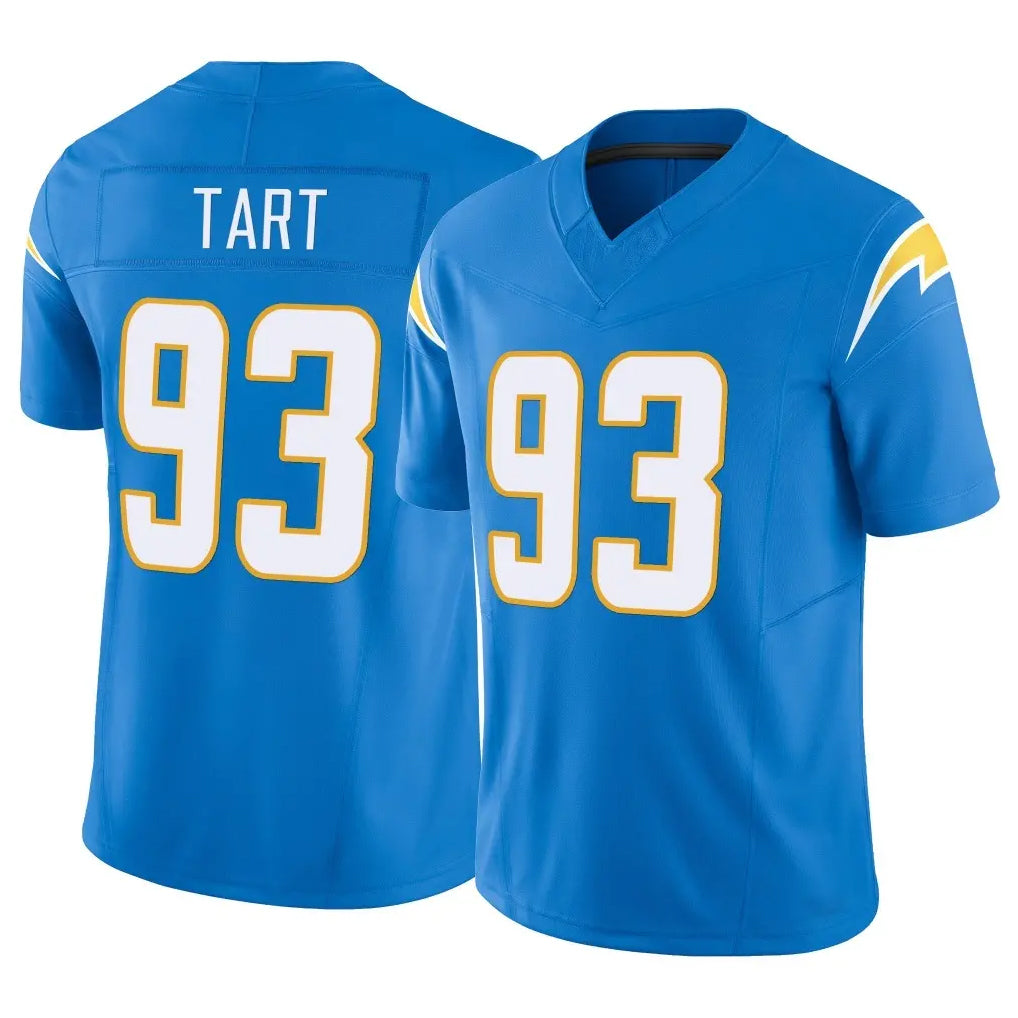 LA.Chargers #93 Teair Tart Player Blue Limited Vapor F.U.S.E. Home Game Ldoa Stitched Jerseys
