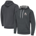 C.Browns ## Browns Blank Player Gray Brushed Carbon Pullover Hoodie Limited Ldoa Stitched Jerseys