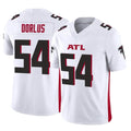 A.Falcons #54 Brandon Dorlus Player White Vapor F.U.S.E. Limited Ldoa Stitched Jerseys