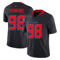 H.Texans #98 Sheldon Rankins Player Navy Limited 2nd Alternate Vapor F.U.S.E. Home Game Ldoa Stitched Jerseys
