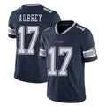 D.Cowboys #17 Brandon Aubrey Player Navy Vapor Untouchable Limited Home Game Ldoa Stitched Jerseys