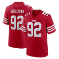 SF.49ers #92 Osa Odighizuwa Player Red Game Home Ldoa Stitched Jerseys