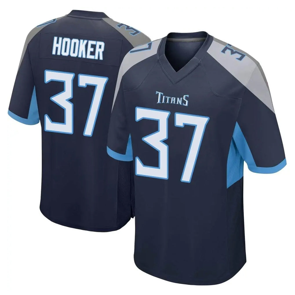 T.Titans #37 Amani Hooker Player Navy Home Game Ldoa Stitched Jerseys