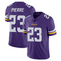 M.Vikings #23 James Pierre Player Purple Limited Vapor Untouchable Home Game Ldoa Stitched Jerseys