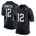 J.Jaguars #12 Travis Hunter Player Black Home Game Ldoa Stitched Jerseys