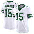 NY.Jets #15 Adonai Mitchell Player White Legacy Limited Vapor F.U.S.E. Home Game Ldoa Stitched Jerseys