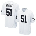 LV.Raiders #51 Malcolm Koonce Player White Home Game Ldoa Stitched Jerseys