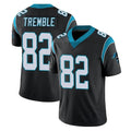 C.Panthers #82 Tommy Tremble Player Black Vapor Untouchable Limited Game Ldoa Stitched Jerseys