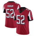 A.Falcons #52 Samson Ebukam Player Red Color Vapor Untouchable Limited Home Game Ldoa Stitched Jerseys