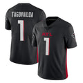 A.Falcons #1 Tua Tagovailoa Player Black Vapor Untouchable Limited Home Game Ldoa Stitched Jerseys
